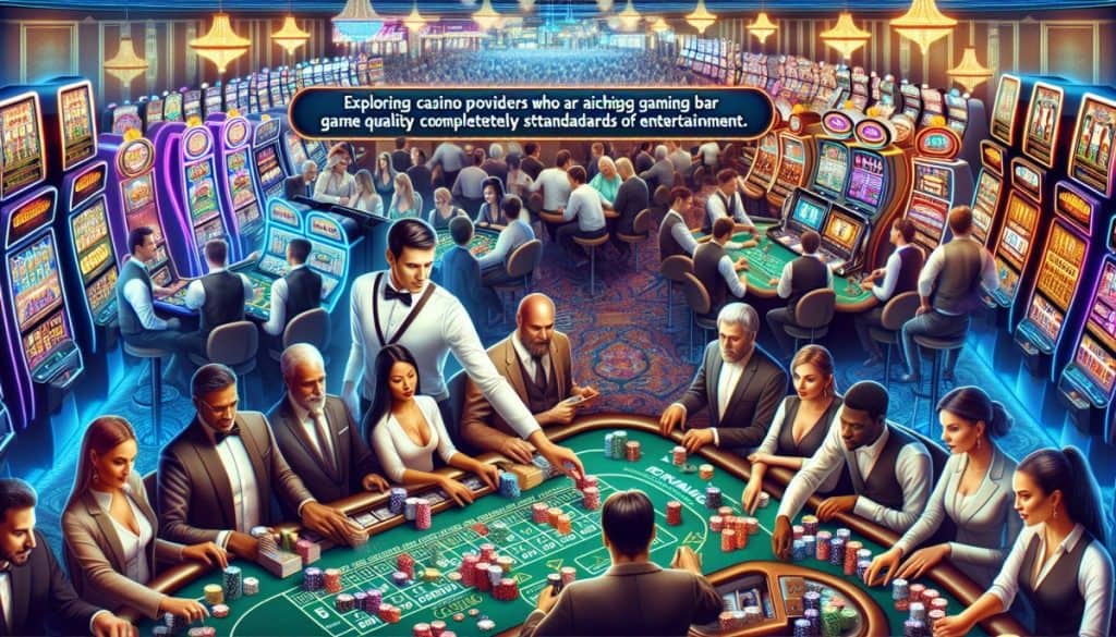 Casino provajderi koji postavljaju nove standarde Casino provajderi koji postavljaju nove standarde